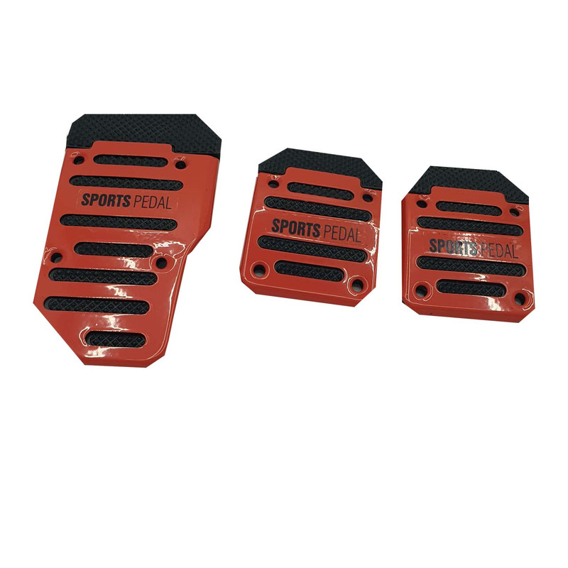 روکش پدال خودرو مدل TYPE R کد 204 مجموعه 3 عددی