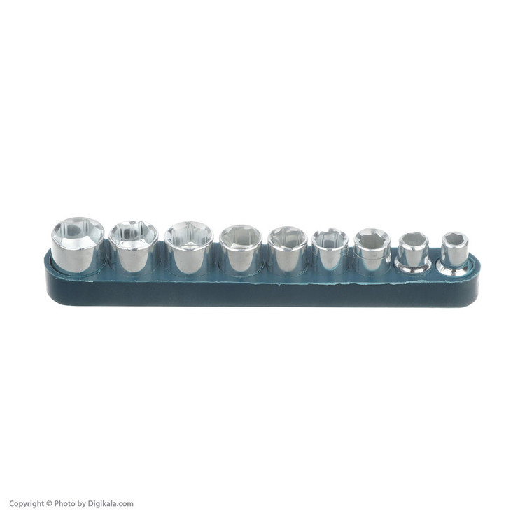 پیچ گوشتی چکشی شارژی سه نظام 10 میلیمتر 128 ولت جاب مدل JB-128 NetliX مجموعه 205 عددی