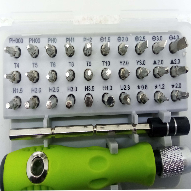پیچ گوشتی راکفورت مدل DF32 بسته 32 عددی