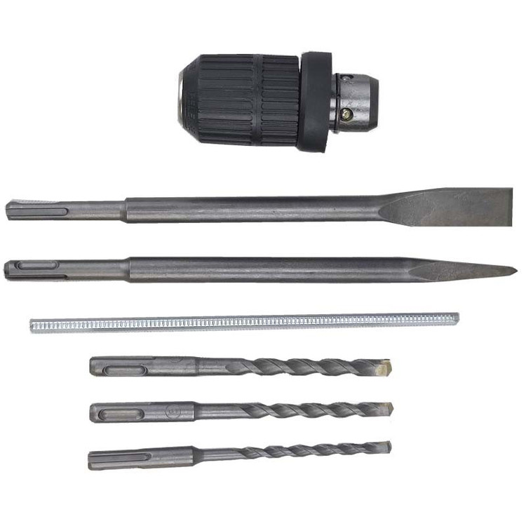 دریل بتن کن چهار شیار 26 میلیمتری 800 وات ویوارکس مدل VR 8026 PLUS-RH