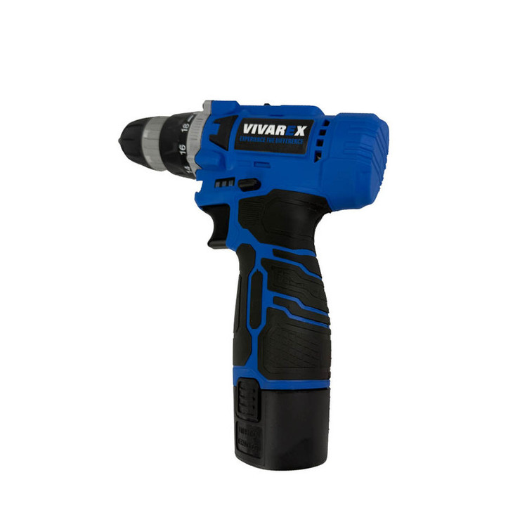 دریل پیچ گوشتی شارژی دو باتری 12 ولت سه نظام 10 میلیمتر ویوارکس مدل VR1210V-22A