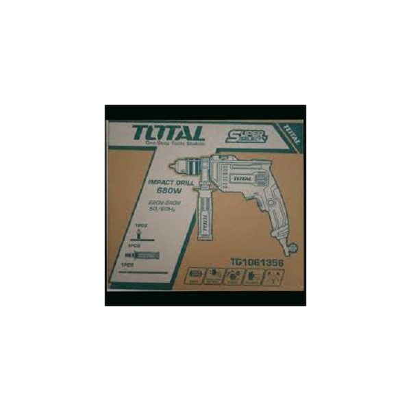 دریل چکشی توتال مدل TG1061356-2