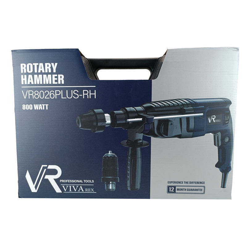 دریل بتن کن ویوارکس مدل VR8026 PLUS-RH مجموعه 10 عددی
