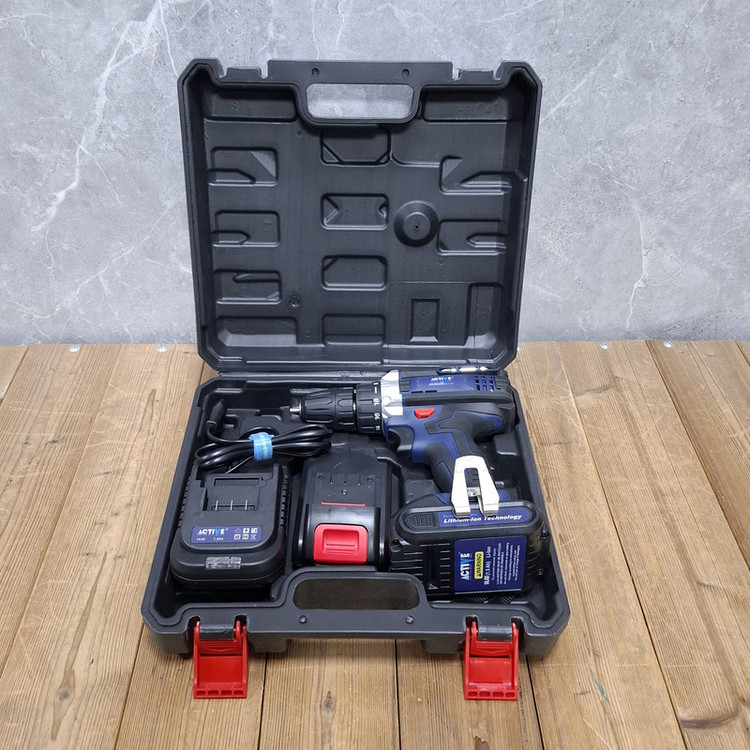 دریل پیچ گوشتی شارژی صنعتی 10 میلی متری 14.4 ولت اکتیو مدل 14.4V/3414کد 36