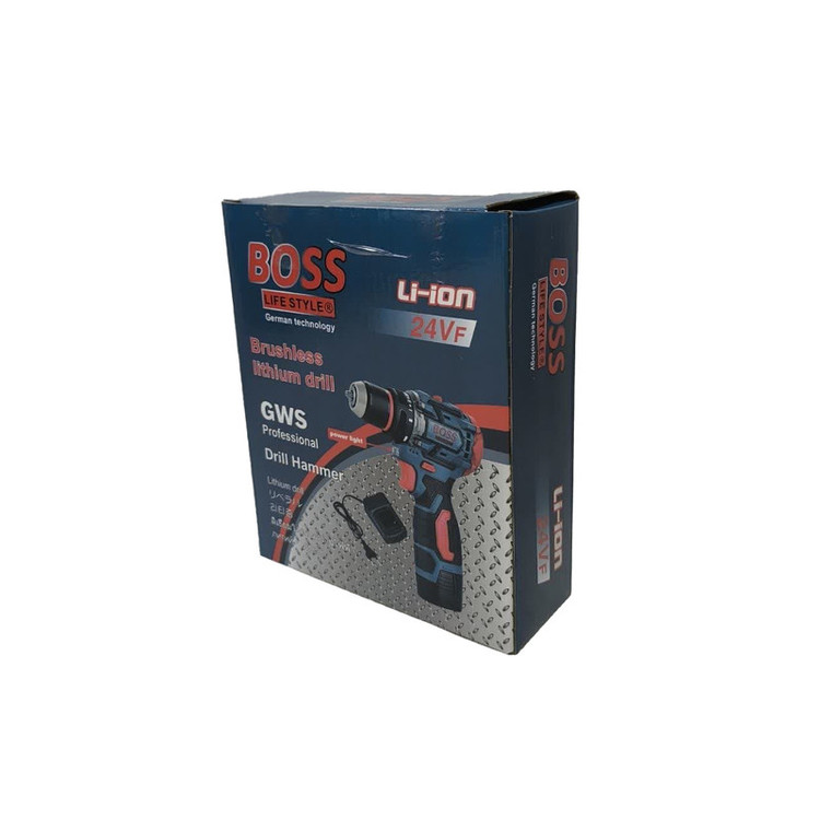 دریل شارژی پیچ گوشتی باس مدل GWS-Professional-Brushless