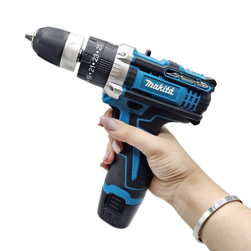 دریل پیچ گوشتی شارژی 10 میلی متری 18 ولت ماکیتا مدل 18V