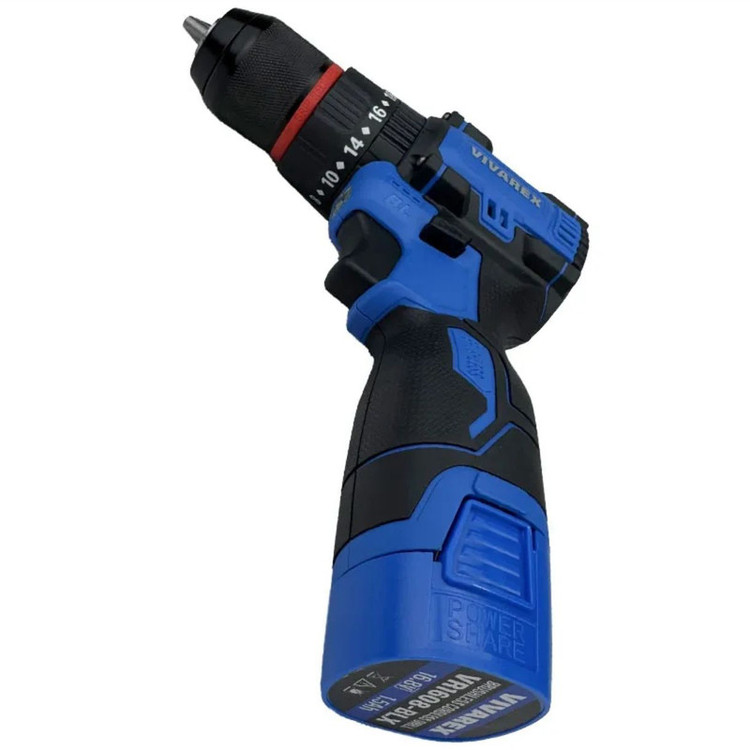 مجموعه 3 عددی دریل 10 میلیمتری 16 ولت ویوارکس مدل VR1608-1B