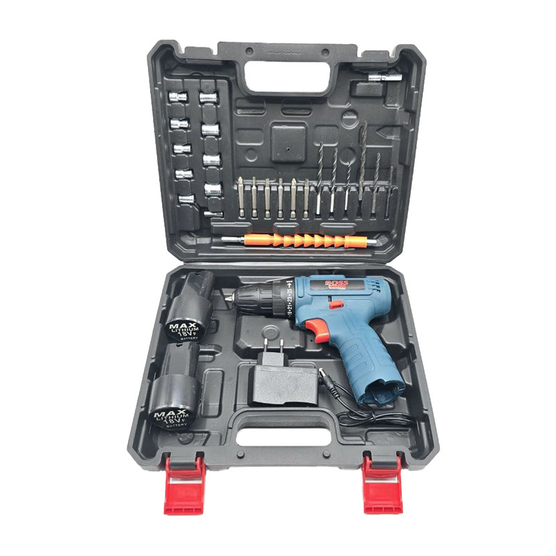 مجموعه 29 عددی دریل 10 میلیمتری 18 ولت باس مدل DualBattery-18VOLT
