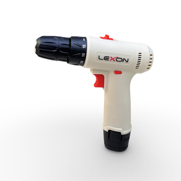 مجموعه 4 عددی دریل پیچ گوشتی شارژی 10 میلیمتری 12 ولت لکسون کد le-710