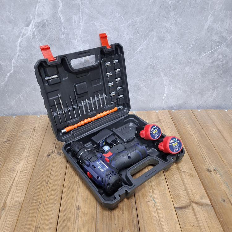 دریل چکشی شارژی 10 میلی متری 12 ولت اکتیو مدل 12V /3112 کد 32