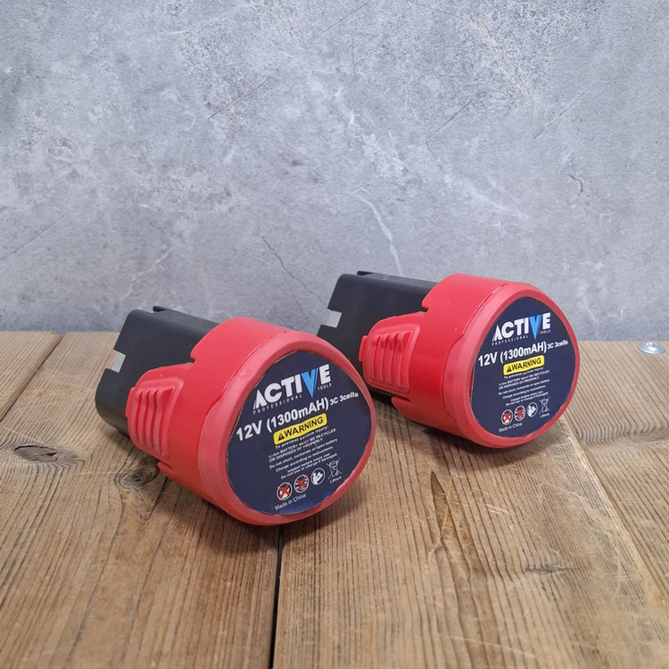 دریل چکشی شارژی 10 میلی متری 12 ولت اکتیو مدل 12V /3112 کد 32
