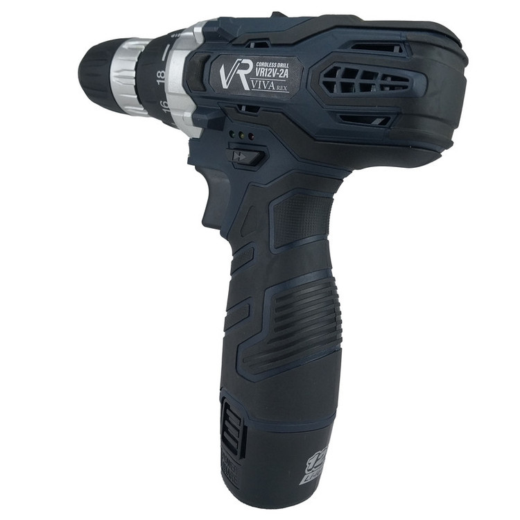 دریل پیچ گوشتی شارژی ویوارکس مدل VR12V-2A-NEW مجموعه 28 عددی