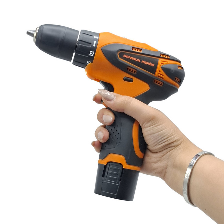 دریل پیچ گوشتی شارژی صنعتی 10 میلی متری 18 ولت جنرال پاور مدل G1B_18V