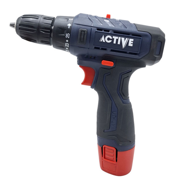 دریل پیچ گوشتی شارژی 10 میلی متری 12 ولت اکتیو تولز مدل AC-3232