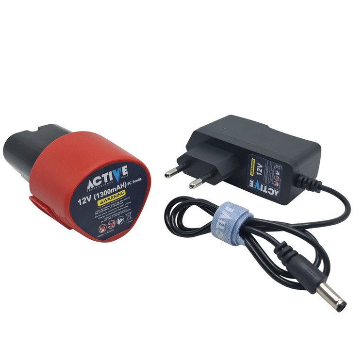 دریل پیچ گوشتی شارژی 10 میلی متری 12 ولت اکتیو تولز مدل AC-3232