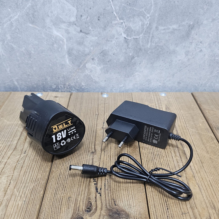 دریل پیچ گوشتی شارژی 10 میلی متری 18 ولت دی دبلیو ال تی مدل 18V