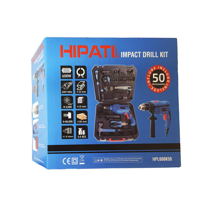دریل چکشی هیپاتی مدل HPL600K50