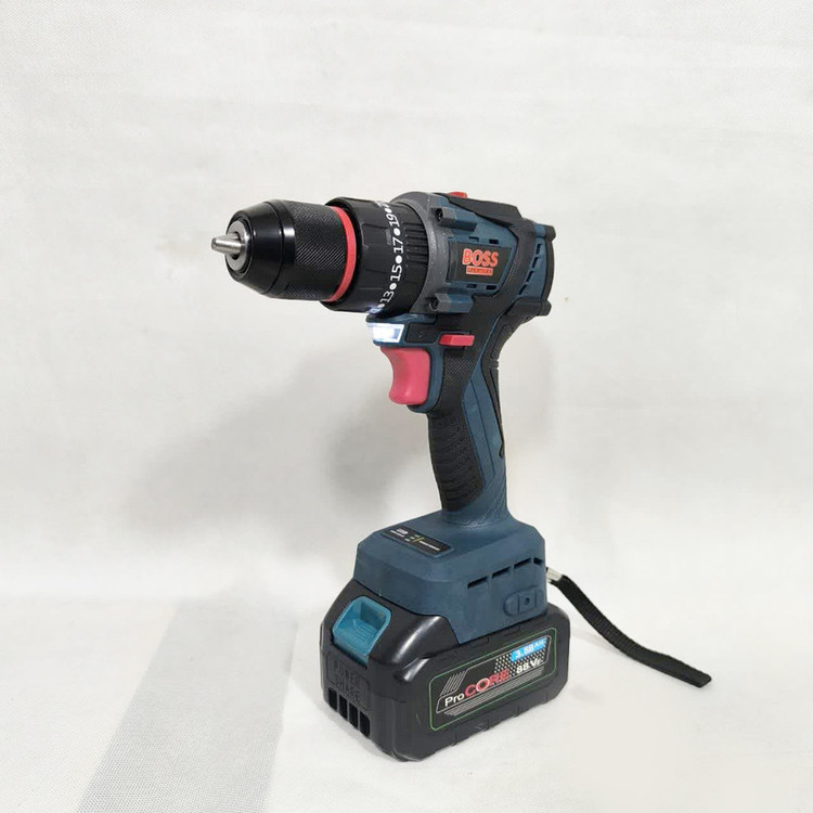 مجموعه 28 عددی دریل چکشی شارژی باس مدل BRUSHLESS-88VOLT- SIGNLE