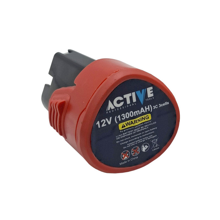 دریل چکشی شارژی صنعتی 10 میلی متری 12 ولت اکتیو مدل AC_3112BR کد 31 مجموعه 28 عددی